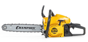 Champion 251-15 — бензопила, созданная для интенсивной работы. В Челябинске: официальные поставки, гарантия, помощь в выборе модели.