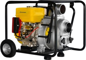 перекачка воды мотопомпой GTP101E ; осушение подвала мотопомпой GTP101E ; мотопомпа для колодца GTP101E ; мотопомпа для скважины GTP101E ; мотопомпа для пруда; мотопомпа для полива GTP101E ;