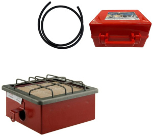 Газовый инфракрасный обогреватель «Сибирячка» ГИИ-2,3 в кейсе+рукав