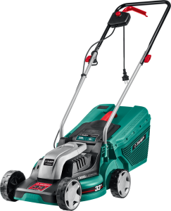 газонокосилки Зубр ГС-33-1310 для газона, электро‑ и аккумуляторные варианты, купить в Челябинске, широкий выбор, низкие цены, гарантия качества, запчасти в наличии.