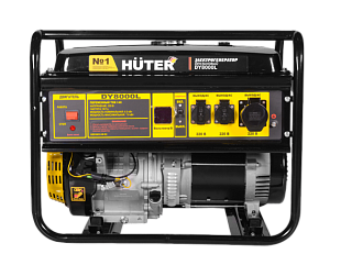Портативный бензогенератор HUTER DY8000L