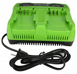 Greenworks Зарядное устройство 24V, на 2 аккумулятора