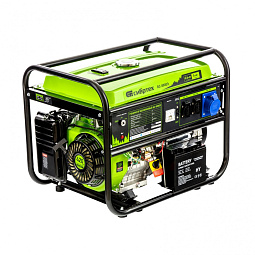 Генератор бензиновый бс-6500Э, 5500 Вт сибртех