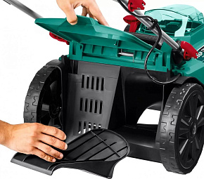 газонокосилки Зубр ГКЛ-4336 для газона, электро‑ и аккумуляторные варианты, купить в Челябинске, широкий выбор, низкие цены, гарантия качества, запчасти в наличии.