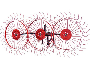 Грабли-ворошилка колёсно-пальцевая для мотоблока