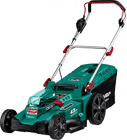 газонокосилки Зубр ГКЛ-4336-42 для газона, электро‑ и аккумуляторные варианты, купить в Челябинске, широкий выбор, низкие цены, гарантия качества, запчасти в наличии.