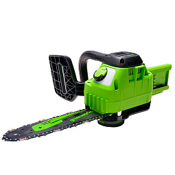 Пила цепная аккумуляторная GREENWORKS G40CS30IIK4 (40V, 30 см, 1x АКБ 4Ач и ЗУ),							