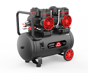 Компрессор SUNREKA GFC510/50DS (2900Вт, 510л/мин, 50л, 8бар, 39кг, безмасляный),							