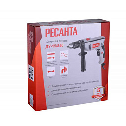 Дрель ударная Ресанта ДУ-15/850