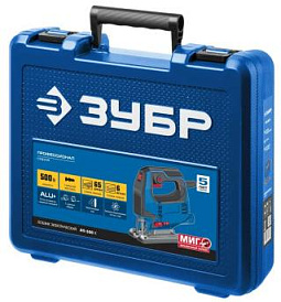 ЗУБР 500 Вт, 65 мм, электрический лобзик, кейс, Профессионал (ЛП-500 К)
