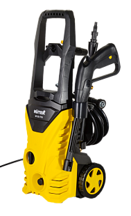 бытовые и профессиональные мойки Huter в Челябинске, модели с металлической помпой, барабаном для шланга, забором воды из ёмкости. Трудовик — надёжный продавец, гарантия 1 год