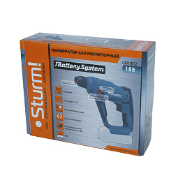 Аккумуляторный перфоратор Sturm! CRH1812 1BatterySystem