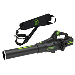 Садовые инструменты GreenWorks GD82ABII в Челябинске — воздуходувы и пылесосы для любой задачи. Подберём модель для уборки листьев, дорожек, газонов. Доставка, сервис.