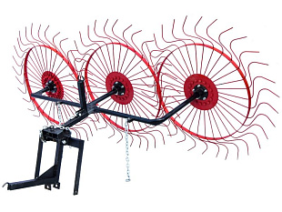 Грабли-ворошилка колёсно-пальцевая для мотоблока