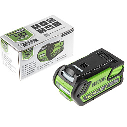 Триммер аккумуляторный GREENWORKS G40LTK4 (40V, 30 см, с 1хАКБ 2 Ач и ЗУ),							