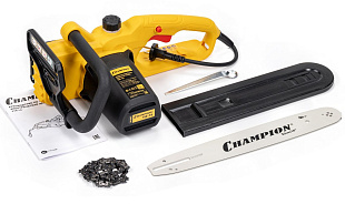 купить оригинальную электропилу Championм116-14 в Челябинске, гарантия электрические цепные пилы Champion 116-14 — Челябинск, цены, доставка электропила Champion 116-14 с автоматической смазкой цепи, Челябинск
