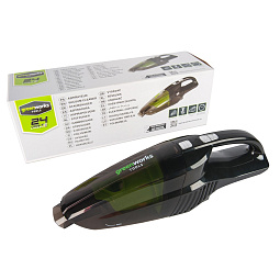 Пылесос ручной аккумуляторный GREENWORKS G24HV (без АКБ и ЗУ), 24В, 2 режима работы, контейнер 500мл							