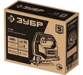 ЗУБР 400 Вт, 55 мм, электрический лобзик (Л-400)
