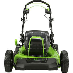 Газонокосилка аккумуляторная GREENWORKS GC82LM51SP2 (82V, 51 см, самоходная, бесщеточная, без аккум и ЗУ),							