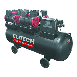 Компрессор Elitech HD ACF 1200-200S (безмасляный, малошумный)					