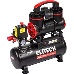 Компрессор Elitech HD ACF 200-8S (безмасляный, малошумный)					