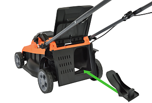газонокосилка Carver CLM-01BL40-370H, аккумуляторная газонокосилка, газонокосилка на аккумуляторе, садовая техника Carver, магазин Трудовик, Челябинск, купить газонокосилку, газонокосилка для участка
