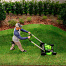 Газонокосилка аккумуляторная GREENWORKS GD60LM61 (60В, 61 см, самоходная, бесщеточная, без АКК и З/У),							