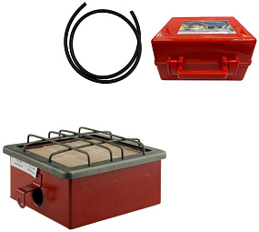 Газовый инфракрасный обогреватель «Сибирячка» ГИИ-2,3 в кейсе+рукав