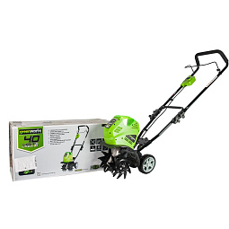 Культиватор аккумуляторный GREENWORKS  G40TL (без аккум и ЗУ), 40В							