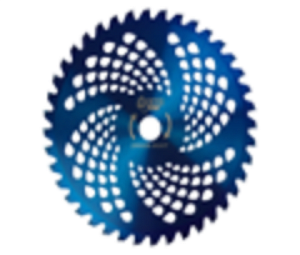 рисунок капельки, синий