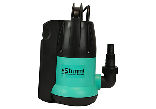 Насос погружной дренажный STURM WP9745BF для чистой воды, встроенный поплавок							