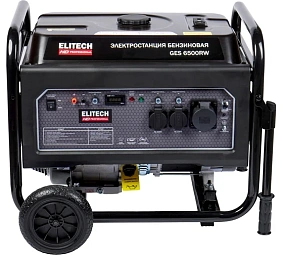 Генератор бензиновый Elitech HD GES  6500RW						