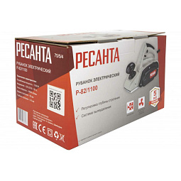 Электрический рубанок Ресанта Р-82/1100