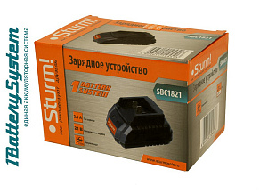 SBC1821 зарядное устройство Sturm! 1BatterySystem 18 В, 2 А