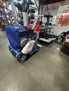 Мотобуксировщик МС1-ZS (GB225) с санями и сиденьем