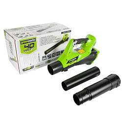 Воздуходувы и пылесосы GreenWorks G40AB в Челябинске — оригинальные модели с доставкой. Садовые пылесосы и воздуходувы GreenWorks G40AB в Челябинске — широкий выбор и профессиональная поддержка.