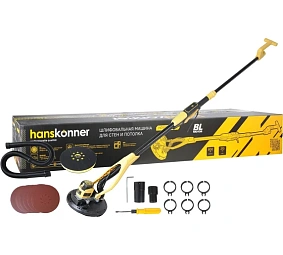 Шлифмашина для стен HANSKONNER HDWS6080BL						