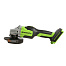 Greenworks GD24AG угловая шлифовальная машина 24В