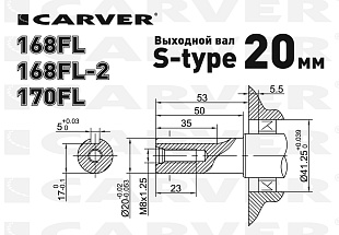 Carver 170FL Двигатель бензиновый