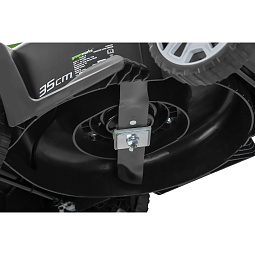 Газонокосилка аккумуляторная GREENWORKS G40LM35K2 (35 см, c АКБ 2 А/ч и ЗУ)						