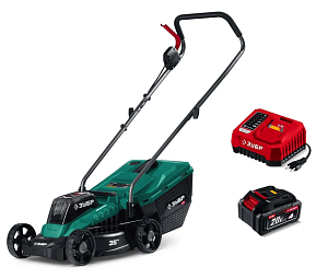 газонокосилки Зубр ГКЛ-2035-41 для газона, электро‑ и аккумуляторные варианты, купить в Челябинске, широкий выбор, низкие цены, гарантия качества, запчасти в наличии.