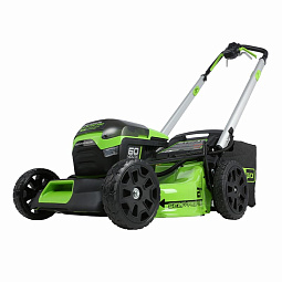Газонокосилка аккумуляторная GREENWORKS GD60LM51SP (60В, 51 см, самоходная, бесщеточная, без АКК и З/У)						