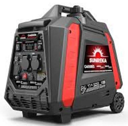 Генератор бензиновый инверторный SUNREKA G4000iS (4кВт, 1-Ф,ручной стартер),							