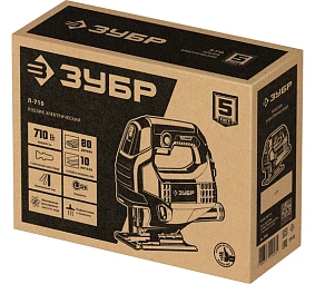 ЗУБР 710 Вт, 80 мм, электрический лобзик (Л-710)