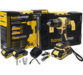 Шуруповерт HANSKONNER HCD2065BLC						