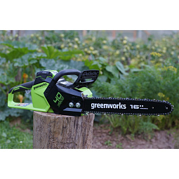 Greenworks Цепная пила аккум. GD40CS18K4