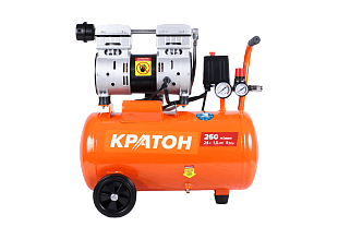 Компрессор с прямой передачей безмасляный Кратон AC-260-24-OFHS