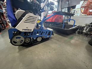 Мотобуксировщик МС1-ZS (GB225) с санями и сиденьем