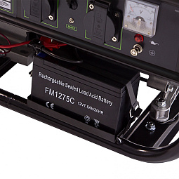 Генератор бензиновый БС-3500Э электростартер Сибртех