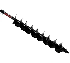 Шнек для грунта VERTON GBD-100/2 (d пос=20мм, L=800мм, D=100мм) Двухзаходный